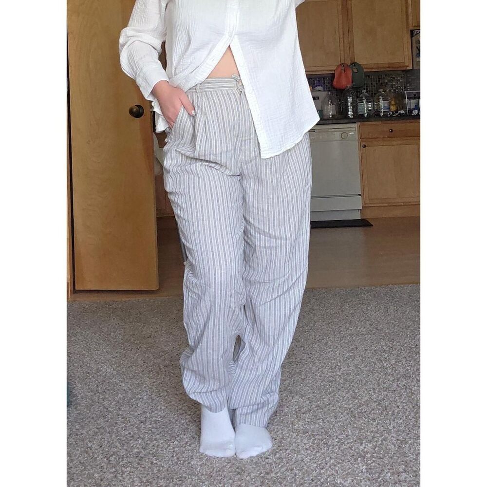 Briggs new york vintage 90s or y2k striped trousers pants